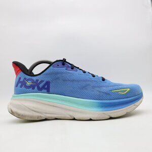 Hoka One One Clifton 9 Virtual Blue Cerise Men's Size 10 D Running 1127895 VRTL
